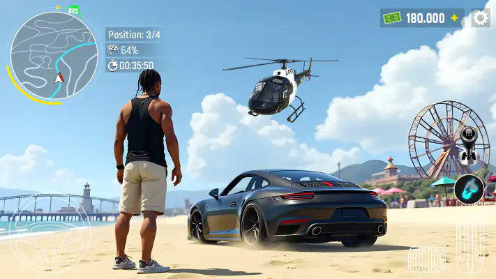 Car Driving Traffic Simulator screenshot 1