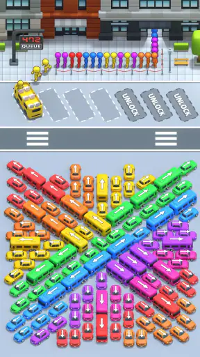 Car Jam：カーパーキング・バスゲーム screenshot 1