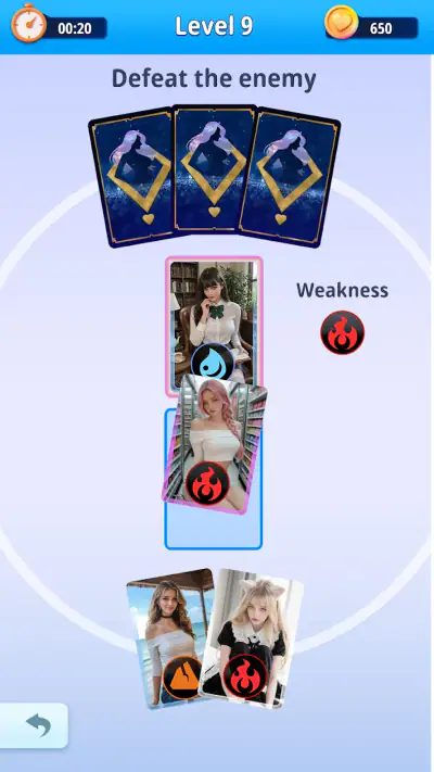 Card Queens Clash screenshot 1
