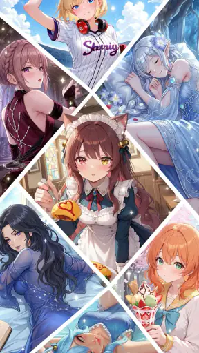 Cards of Waifu: Collect & Duel screenshot 1