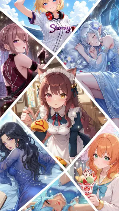 Cards of Waifu: Collect & Duel screenshot 1