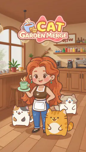 Cat Garden Merge screenshot 1