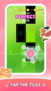 Cat Piano Tiles: 音楽ゲーム ボールゲーム screenshot