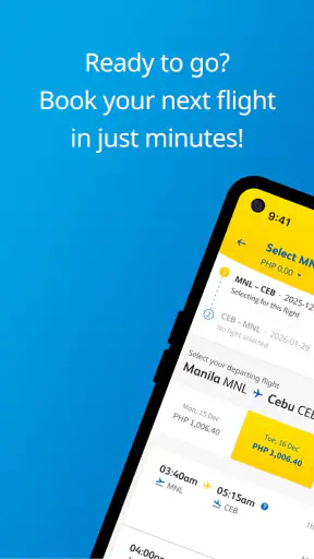 Cebu Pacific screenshot 1