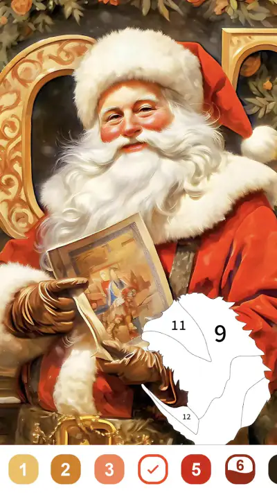 Christmas Color -Painting Book screenshot 1