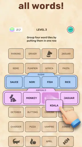 Connect Word: Association Game screenshot 1