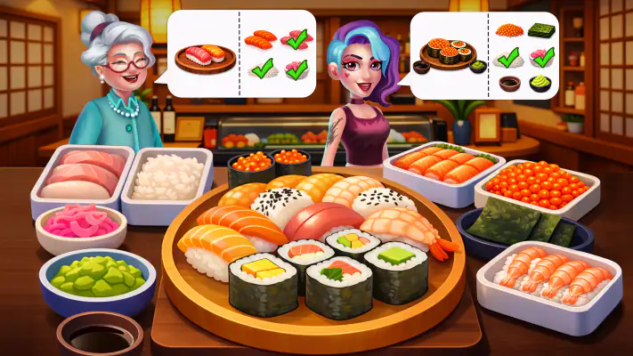 Cooking Japan: 料理ゲーム screenshot 1