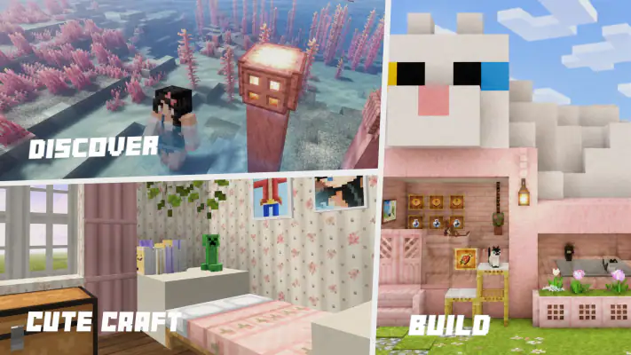 Craft Builder: 3D Block World screenshot 1
