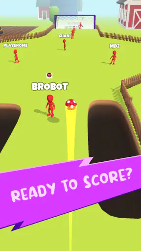 Crazy Kick! Fun Football game screenshot 1