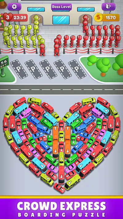 Crowd Express: Boarding Puzzle screenshot 1