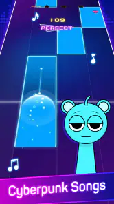 Cyber Music Rush: EDM音楽リズムゲーム screenshot