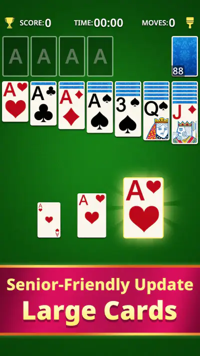 Daily Solitaire Classic Game screenshot 1