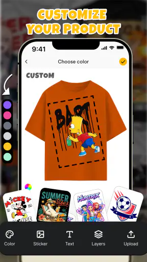 DIY T-shirt Design: Art & AI screenshot 1
