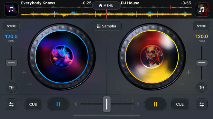 Dj it! - ミュージックミキサー screenshot 1