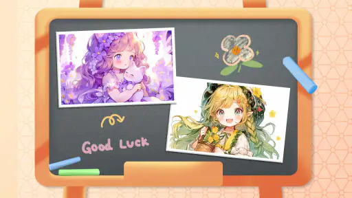 Doll Color: 塗り絵アニメ お姫様絵を描 screenshot