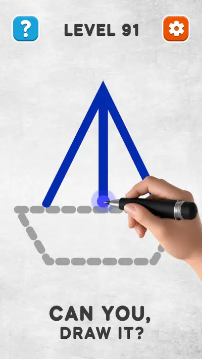 Draw Line Puzzle Game screenshot 1