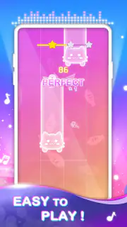 Dreameow Tiles: 可愛い猫の音楽リズムゲーム screenshot 3