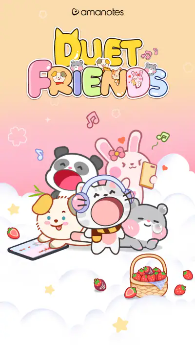Duet Friends - かわいい動物の音楽ゲーム screenshot 1