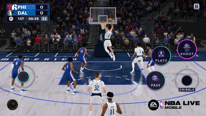 EA SPORTS™ NBA LIVE Mobile screenshot 1