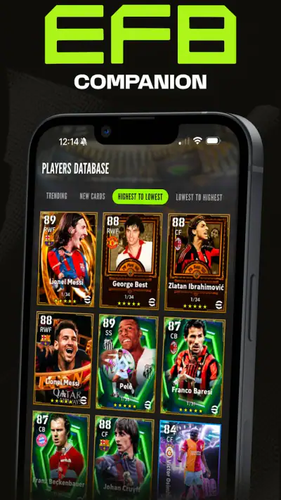 eFootBase: DB & Community screenshot 1