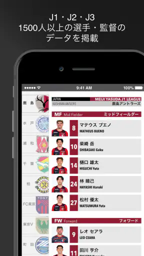 EGサッカー名鑑2026 screenshot 1