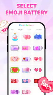 Emoji Battery - Battery Icon screenshot 2