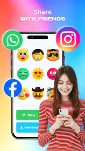 Emoji Design: Sticker Maker screenshot