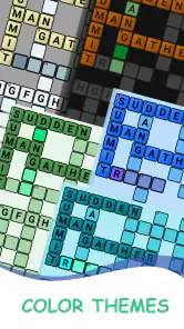 English Crossword puzzle screenshot