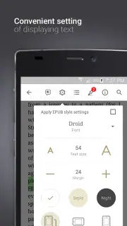eReader Prestigio: 読者 screenshot 4