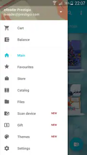 eReader Prestigio: 読者 screenshot 6