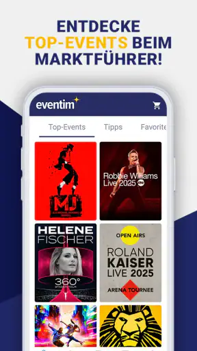 EVENTIM DE: Tickets für Events screenshot 1