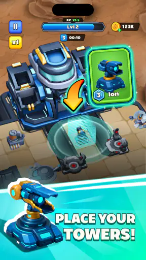 Final Front: Tower Defense TD screenshot 1