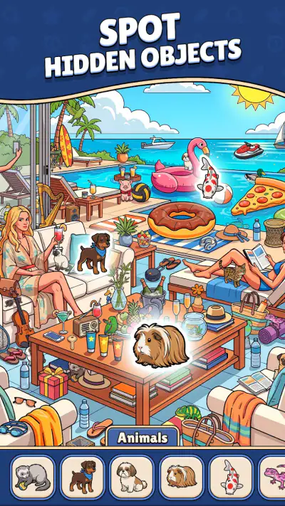Find Em All! - Hidden Objects screenshot 1