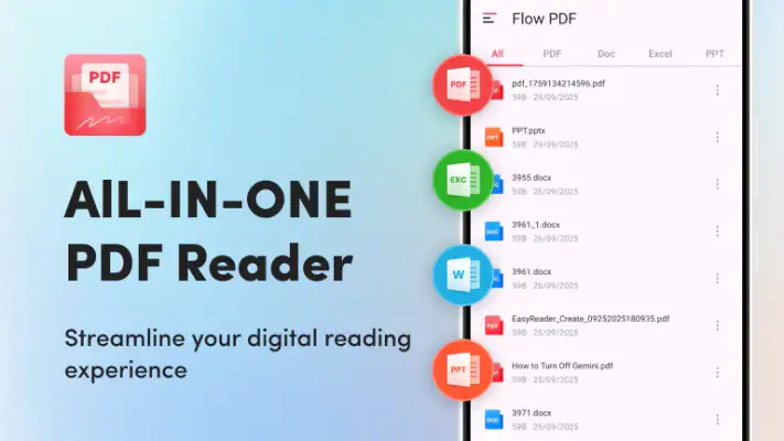 Flow PDF - PDF リーダー - PDFビューアー screenshot 1