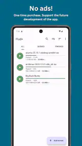 Flud+ screenshot