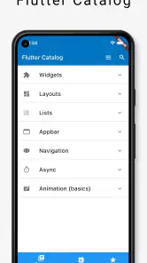 Flutter Catalog screenshot