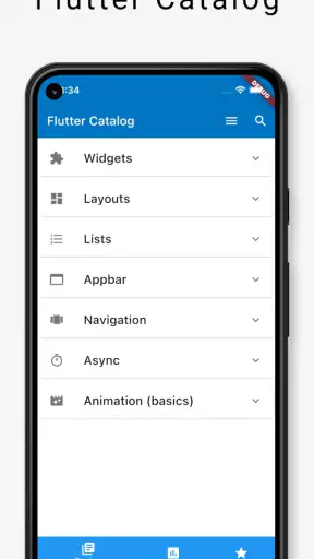 Flutter Catalog screenshot 1