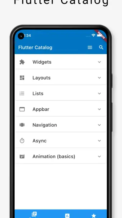 Flutter Catalog screenshot 1