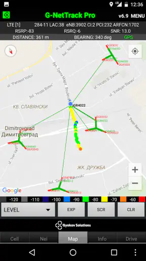 G-NetTrack Pro screenshot 1