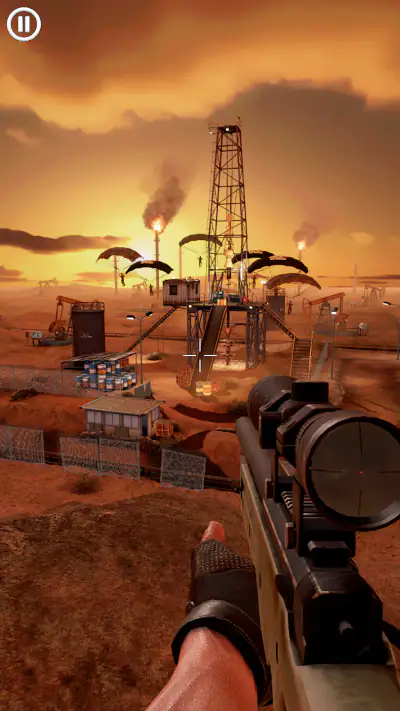 Ghost Sniper: 戦争FPS 3D射撃ゲーム screenshot 1