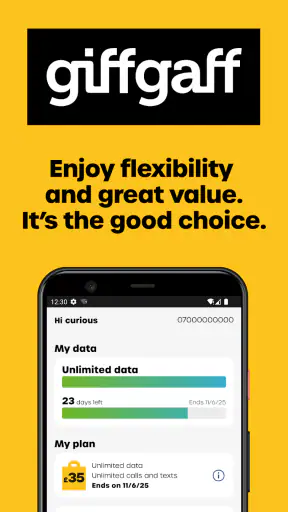 giffgaff screenshot 1