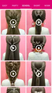 Girls Hairstyle Step By Step screenshot 3