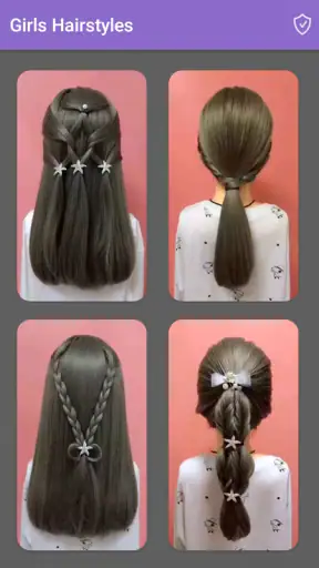 Girls Hairstyles Step By Step screenshot 1