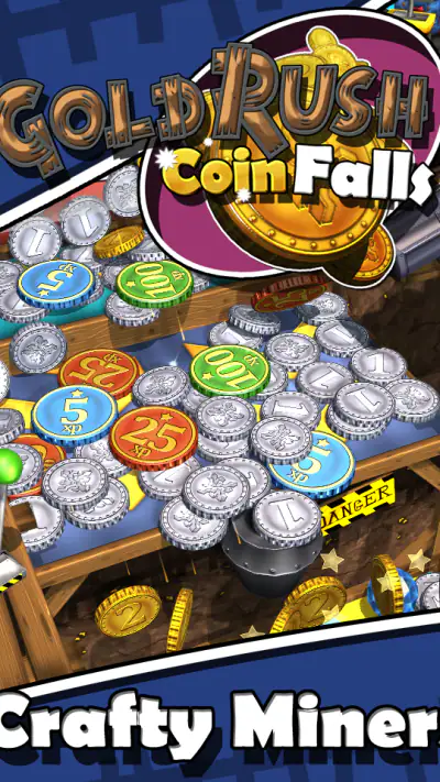 Goldrush Coin Falls screenshot 1