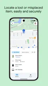Google の Find Hub screenshot
