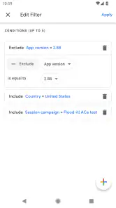 Google アナリティクス screenshot