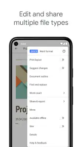 Google ドキュメント screenshot