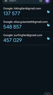Google 認証システム screenshot 6