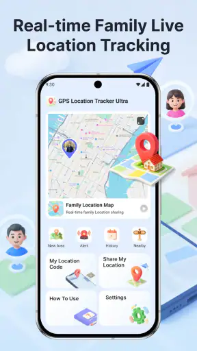 GPS Location Tracker Ultra screenshot 1