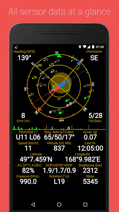 GPS Status & Toolbox screenshot 1